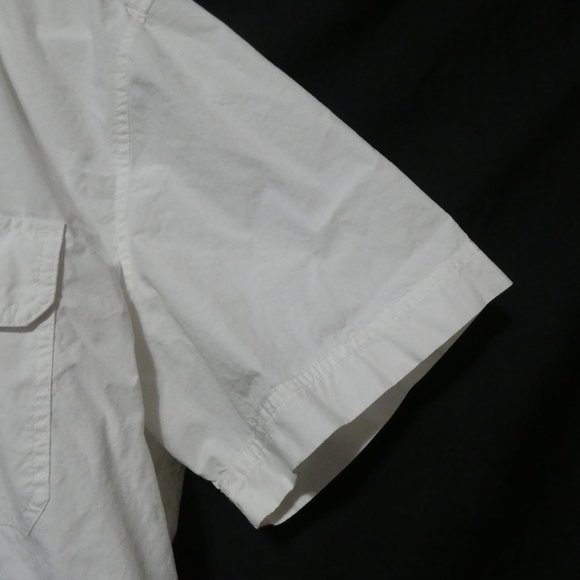 CALVIN KLEIN JEANS | xl extra large | White Short Sleeve Casual Shirt | GUC - Picture 5 of 15